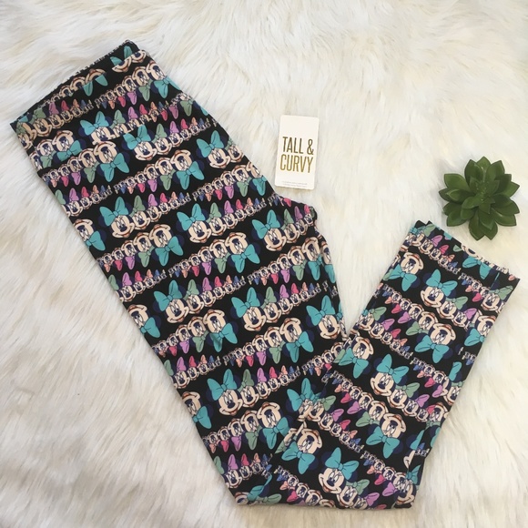 LuLaRoe Pants - LuLaRoe Disney Minnie Mouse TC Leggings